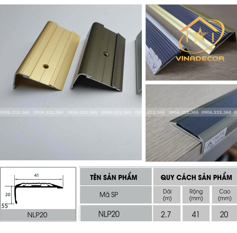 NẸP MŨI BẬC NLP25