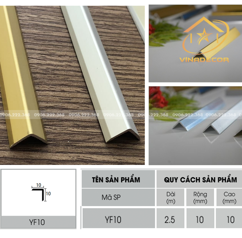 NẸP V10 NHÔM